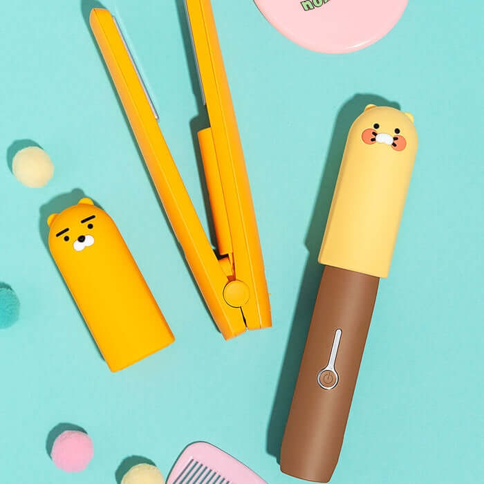 Kakao Friends Portable Wireless Mini Hair Straightener by Kakao Friends Tech Products - Available at allkpopmag. Price: $57.61.