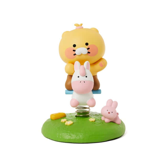 Playground Scene Figure - Baby Chunsik Rocking Horse by Kakao Friends - Available at allkpopmag. Price: $31.75.