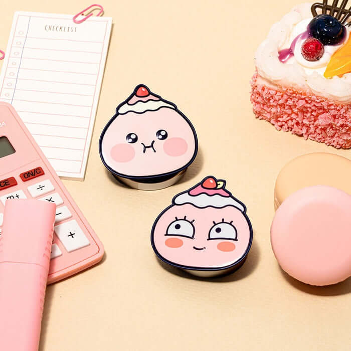 Kakao Friends Peach Pie Face Shape Slim Grip Talk by Kakao Friends Tech Products - Available at allkpopmag. Price: $13.99.