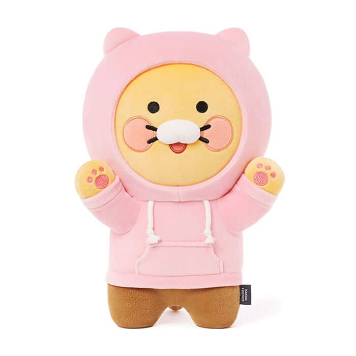 Pink Hoodie Chunsik Baby Pillow by Kakao Friends - Available at allkpopmag. Price: $21.16.