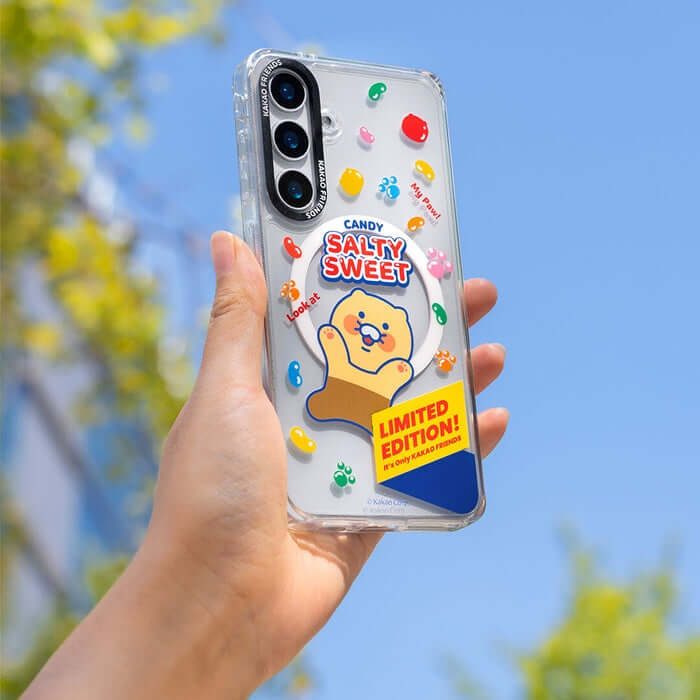 Kakao Friends Galaxy S24 Series Snack Clear MagSafe Case by Kakao Friends Tech Products - Available at allkpopmag. Price: $29.39.