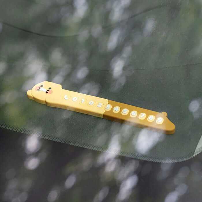 Kakao Friends Flying Chunsik Parking Notification Sign by Kakao Friends Tech Products - Available at allkpopmag. Price: $17.64.