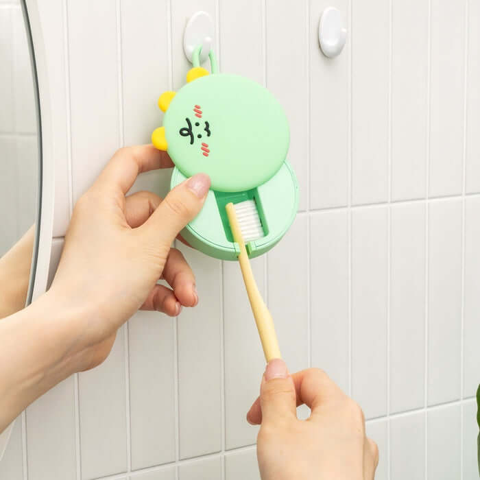 Ninies Jordi Portable Egg Capsule UV Toothbrush Sterilizer by Kakao Friends Tech Products - Available at allkpopmag. Price: $38.68.