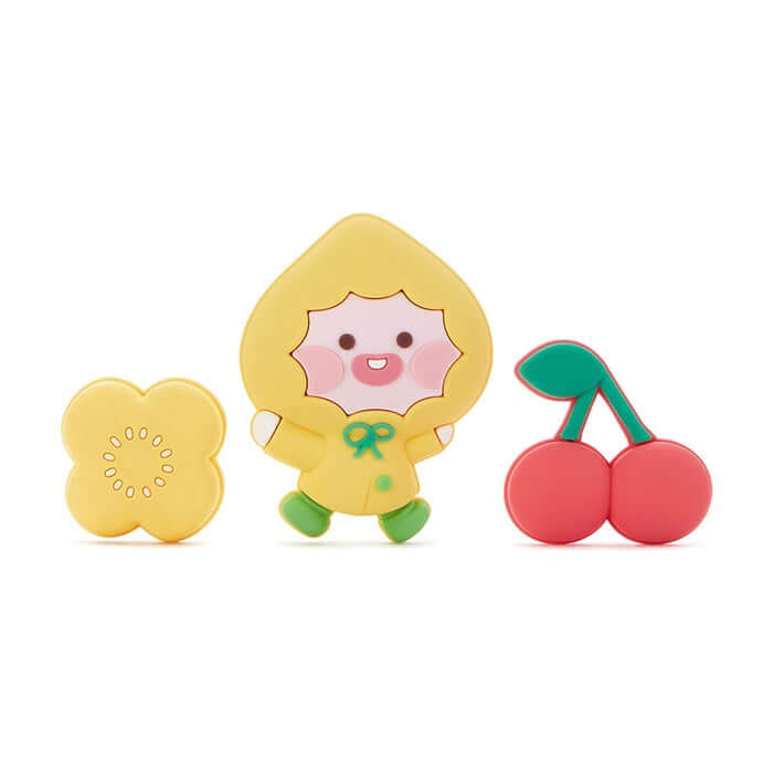 Rainy Garden Silicone Charm - Apeach by Kakao Friends - Available at allkpopmag. Price: $17.64.