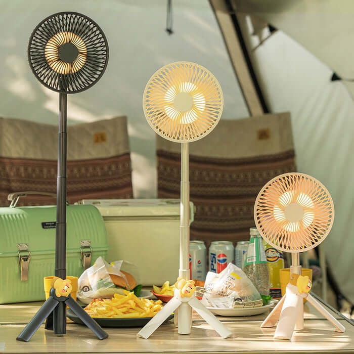 Kakao Friends Chunsik Mood Lamp Tripod Portable Fan by Kakao Friends Tech Products - Available at allkpopmag. Price: $50.44.