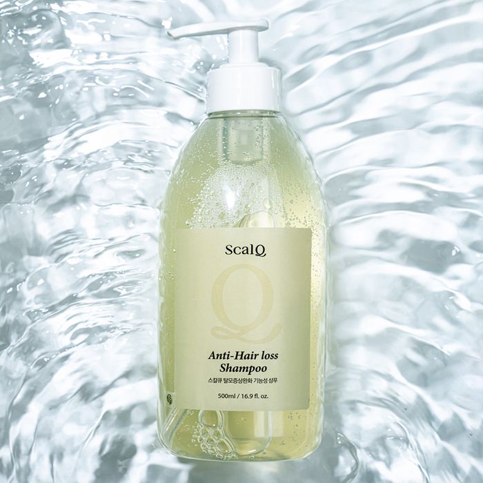 Dandruff & Itchy Scalp Care Anti-Hair Loss Cool Shampoo 500ml by ScalQ - Available at allkpopmag. Price: $28.57.