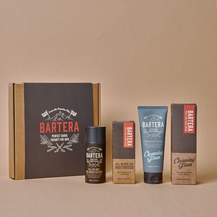 Cleansing Foam + All-in-One Gel Moisturizer Set by Bartera - Available at allkpopmag. Price: $55.97.