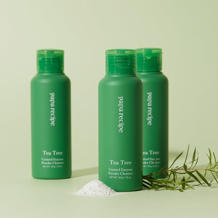 Tea Tree Control Enzyme Powder Cleanser 50ml by Papa Recipe - Available at allkpopmag. Price: $17.99.