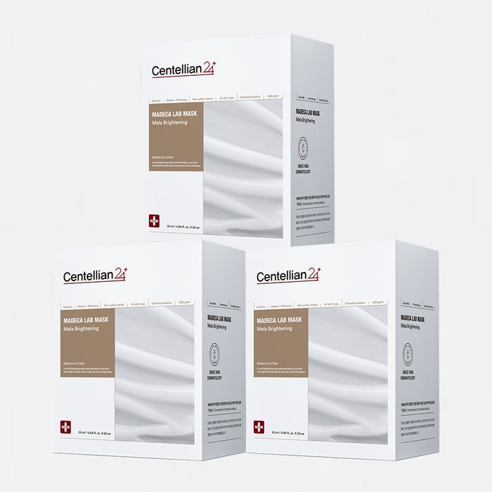 Madeca Lab Mela Brightening Mask 25ml 3 Boxes (60 Sheets) by Centellian24 - Available at allkpopmag. Price: $111.58.