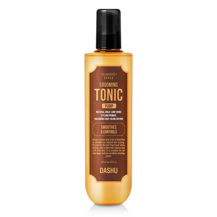 Classic Style Grooming Tonic Pump 200ml - Easy Drying by Dashu - Available at allkpopmag. Price: $19.40.
