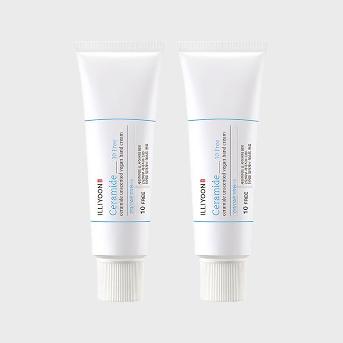 Unscented Ceramide Hand Cream 50ml (Set of 2) by Illyoon Skincare - Available at allkpopmag. Price: $22.81.