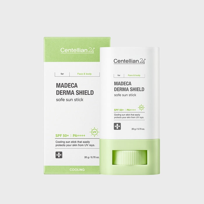 Centellian24 Madeca Derma Shield Safe Cooling Sunscreen Stick 20g (SPF50+) by Centellian24 - Available at allkpopmag. Price: $29.39.