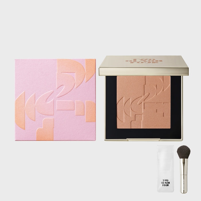 All Over Face Blush Beige (+ Mini Angled Brush) by Two Slash Four - Available at allkpopmag. Price: $31.45.