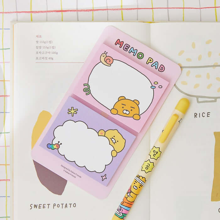 Daily Sticky Notes - Ryan & Chunsik by Kakao Friends - Available at allkpopmag. Price: $8.82.
