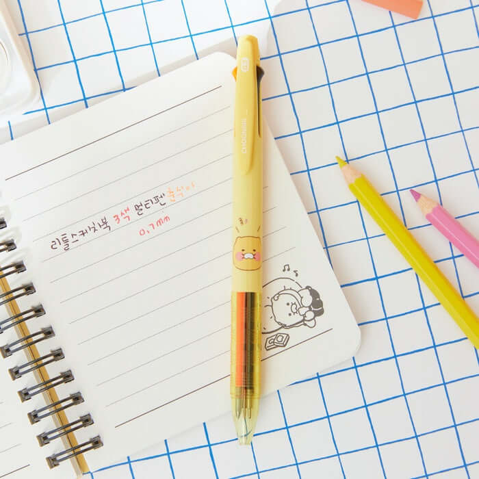 Little Sketchbook 3-Color Multi Pen - Chunsikyi by Kakao Friends - Available at allkpopmag. Price: $8.82.