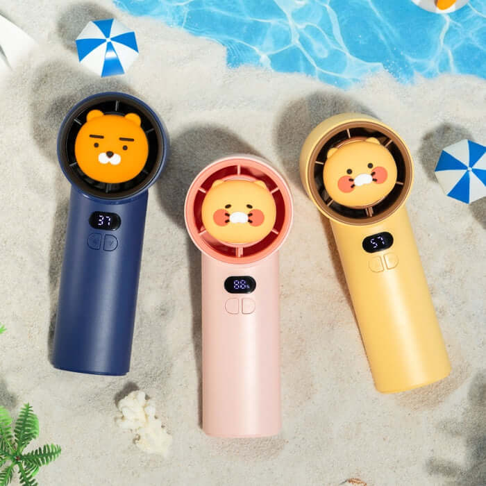Kakao Friends Z Turbo Portable Handheld Fan by Kakao Friends Tech Products - Available at allkpopmag. Price: $38.68.