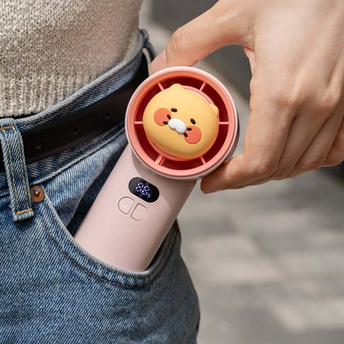 Kakao Friends Z Turbo Portable Handheld Fan by Kakao Friends Tech Products - Available at allkpopmag. Price: $38.68.