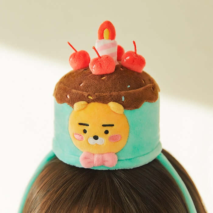 Bling Party Cake Doll Hair Tie - Ryan by Kakao Friends - Available at allkpopmag. Price: $21.16.