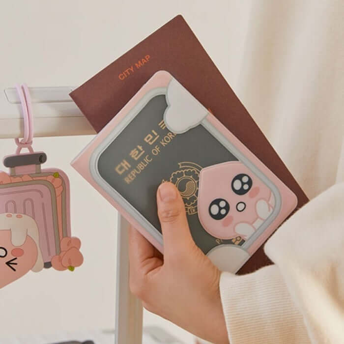 Passport Case (Airplane) - Apeach by Kakao Friends - Available at allkpopmag. Price: $15.29.