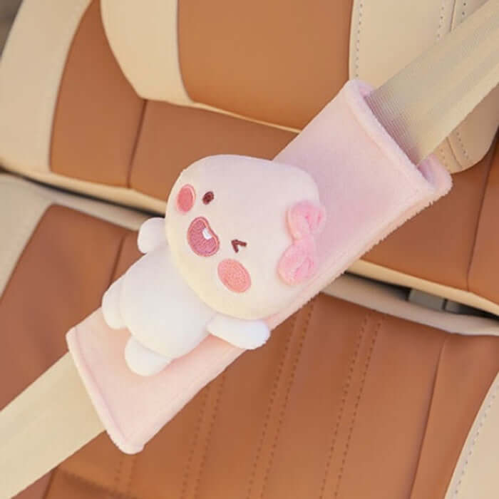 Hello Little Peach Seat Belt Cover by Kakao Friends - Available at allkpopmag. Price: $17.64.