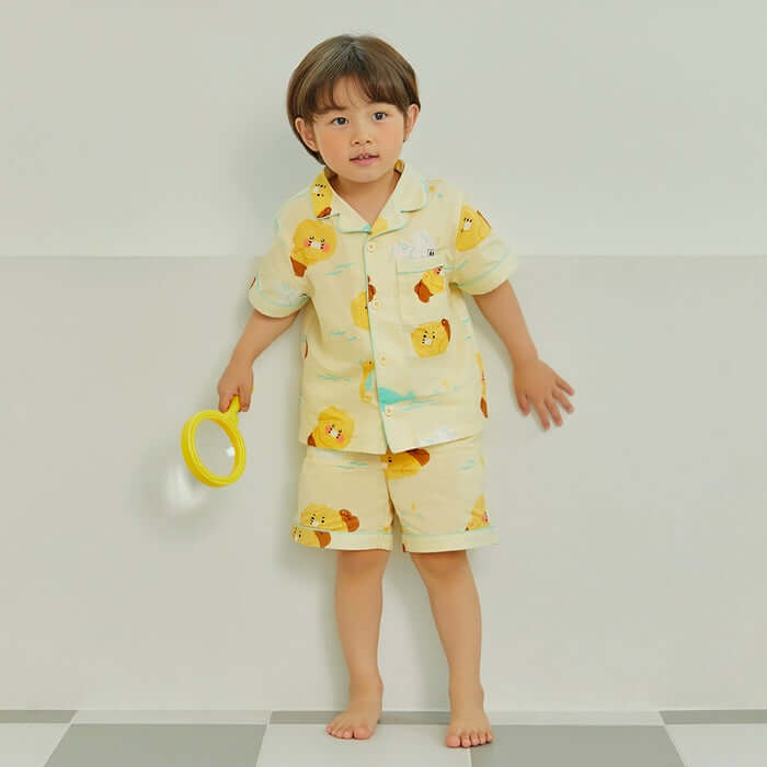 Apricot Studio X Kakao Friends Kids Pajamas (100) - Chunsik by Kakao Friends - Available at allkpopmag. Price: $57.50.