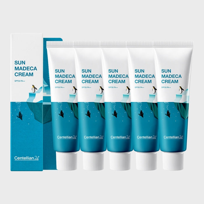 Dongkook Pharmaceutical Centellian24 Sun Madeca Cream 50ml x5 by Centellian24 - Available at allkpopmag. Price: $164.61.