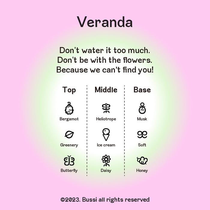 Veranda Eau de Perfume 30ml by Boochi - Available at allkpopmag. Price: $72.90.