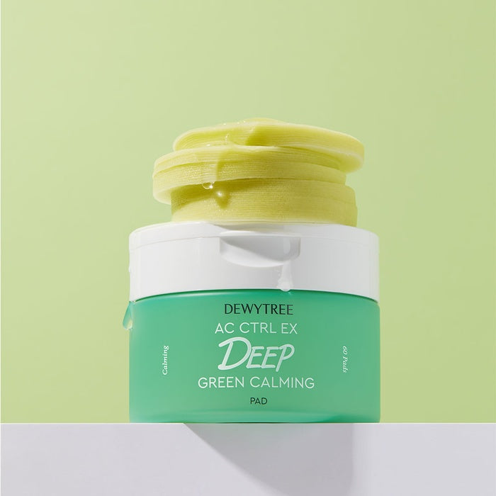 AC Control Deep Green Calming Pad 60 Sheets by Dewytree - Available at allkpopmag. Price: $19.17.