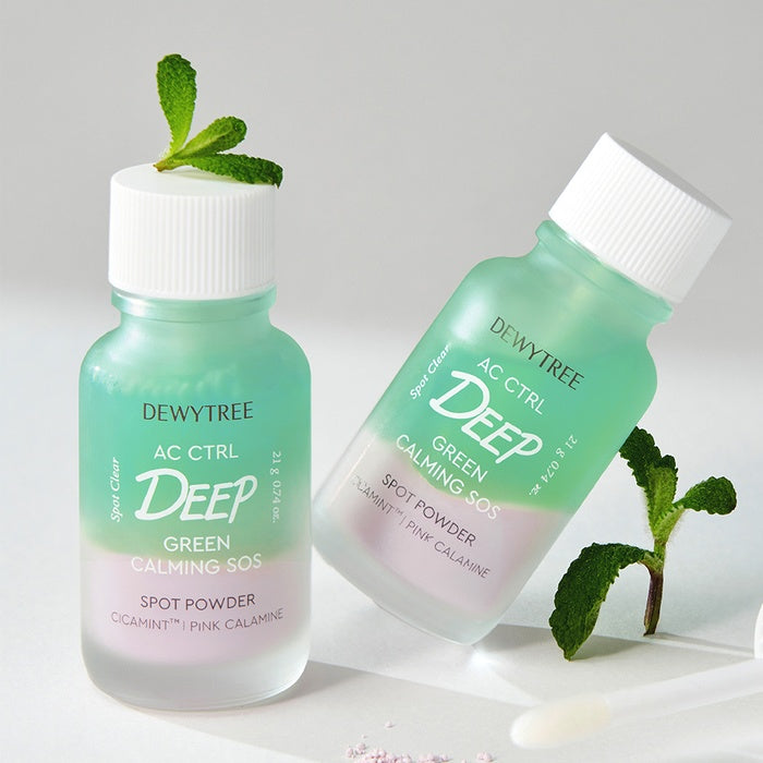 AC Control Deep Green Calming SOS Spot Powder by Dewytree - Available at allkpopmag. Price: $13.87.