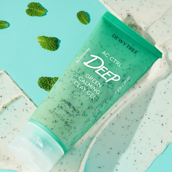 AC Control Deep Green Calming Clay Gel Pore Pack 100ml by Dewytree - Available at allkpopmag. Price: $18.69.