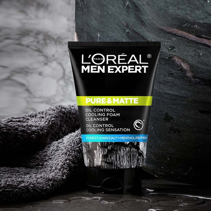 Man Expert Charcoal Icy Foam RENO 100ml by L'Oreal Paris - Available at allkpopmag. Price: $14.11.