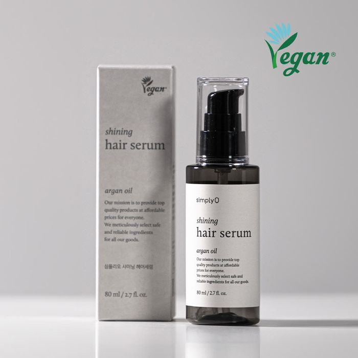 Non-Greasy Argan Oil Shining Hair Serum 80ml by Simplyo - Available at allkpopmag. Price: $16.93.