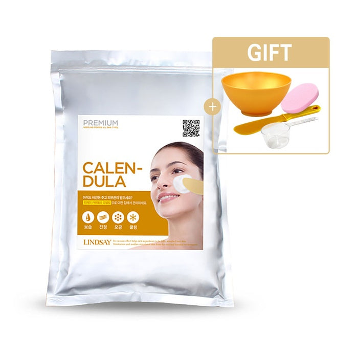 Premium Calendula Modeling Pack 1kg + 3 Tool Set + Pink Sponge by Lindsay - Available at allkpopmag. Price: $23.87.