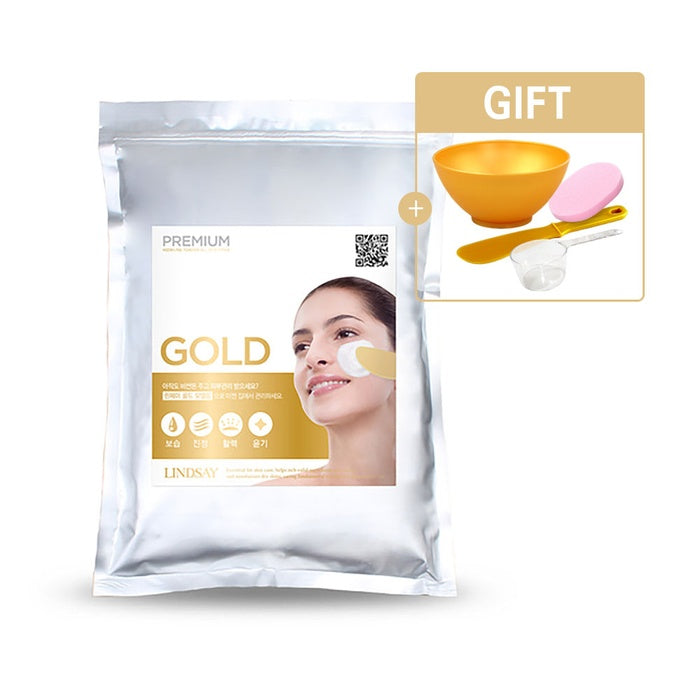 Premium Gold Modeling Pack 1kg + 3 Tool Set + Pink Sponge by Lindsay - Available at allkpopmag. Price: $23.87.