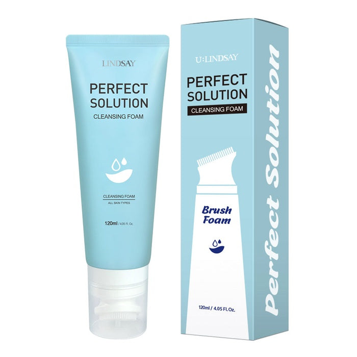 Perfect Solution Cleansing Foam 120ml by Lindsay - Available at allkpopmag. Price: $25.51.