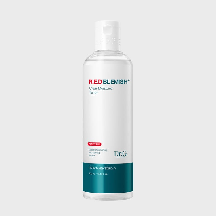 Red Blemish Clear Moisture Toner 300mL by Dr. G - Available at allkpopmag. Price: $34.10.