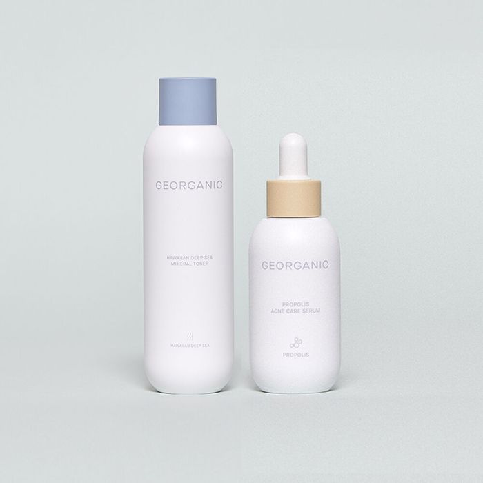 Trouble Care Routine Set (Toner / Serum) by Geo Organic - Available at allkpopmag. Price: $103.05.