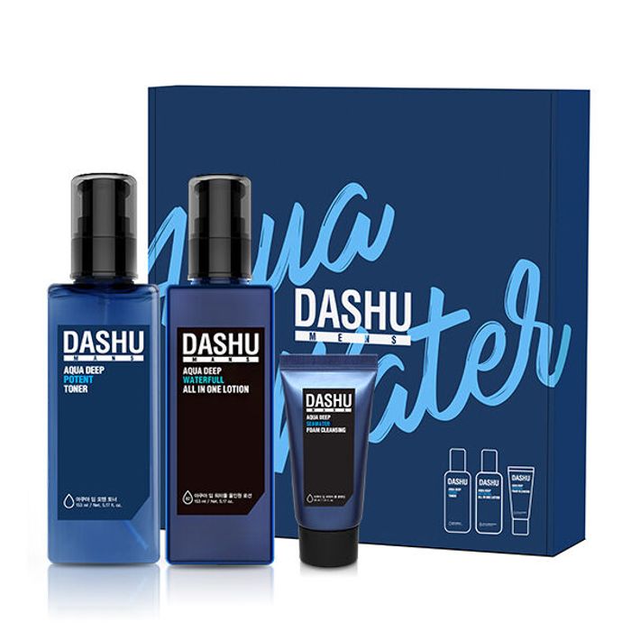 Dashu Men's Aqua Skincare Set by Dashu - Available at allkpopmag. Price: $36.92.