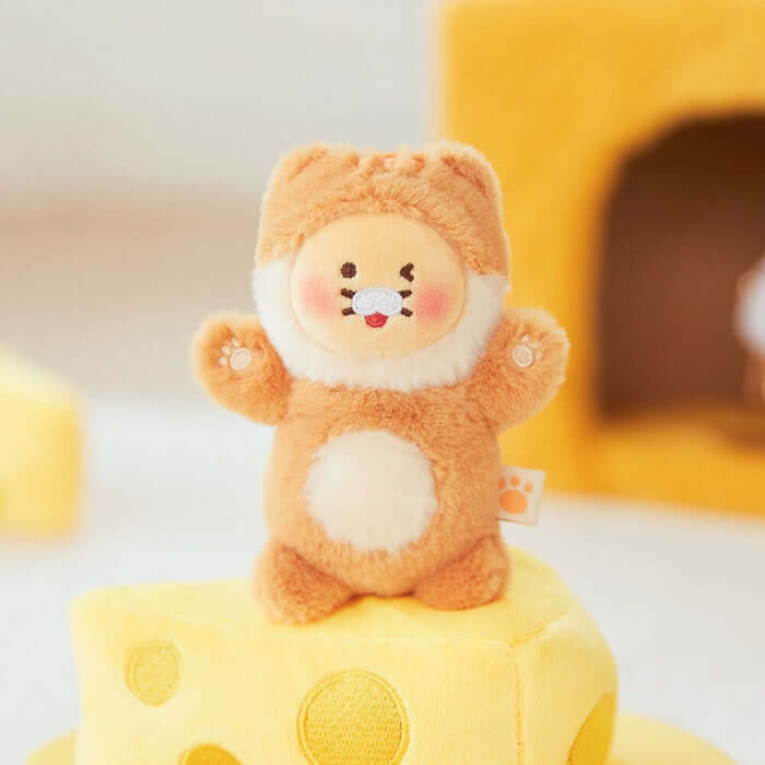 Chunsik's Best Cat Keyring Doll - Cheese Cat Chunsik by Kakao Friends - Available at allkpopmag. Price: $19.99.