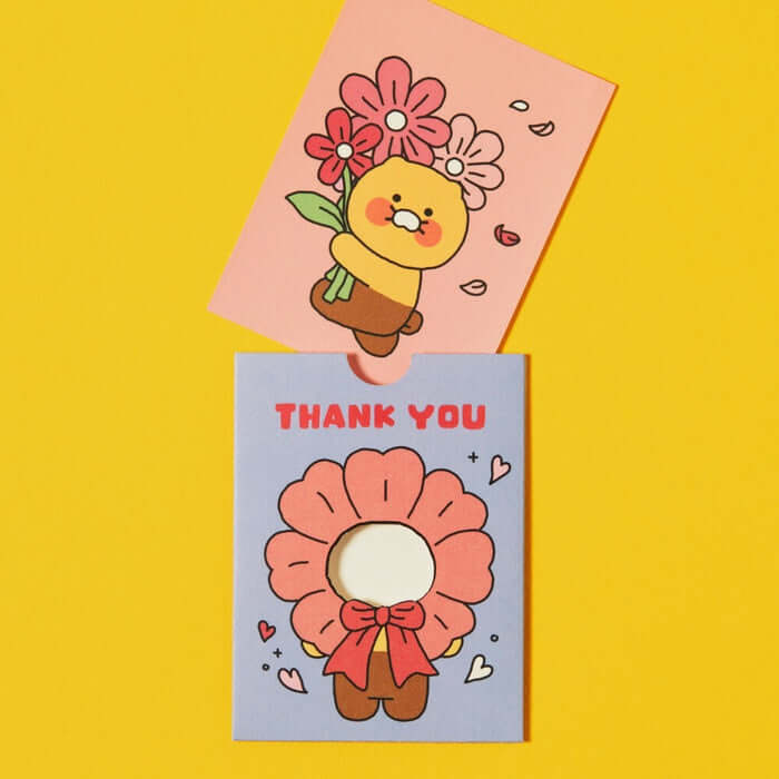 Costume Emotion Card (Thank You) - Chunsikyi by Kakao Friends - Available at allkpopmag. Price: $7.05.