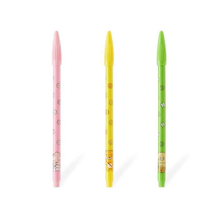 ColorPop Monami Plus Pen 3P Set - Friends by Kakao Friends - Available at allkpopmag. Price: $8.11.