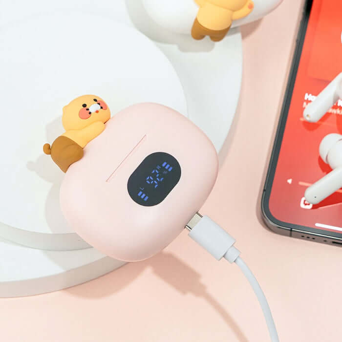 Kakao Friends TWS Chunsik Bluetooth Wireless Earbuds by Kakao Friends Tech Products - Available at allkpopmag. Price: $35.16.
