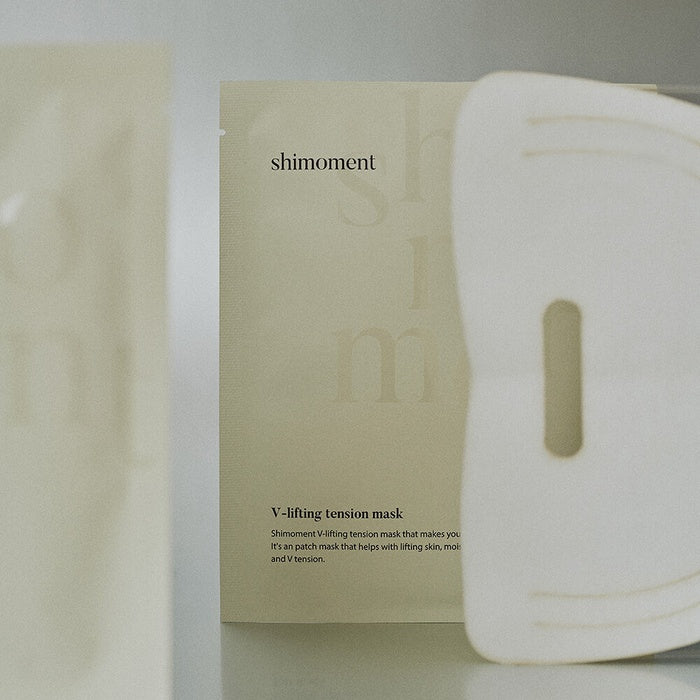 V Lifting Tension Mask 5 Sheets (1 Box) by Shimoment - Available at allkpopmag. Price: $28.10.