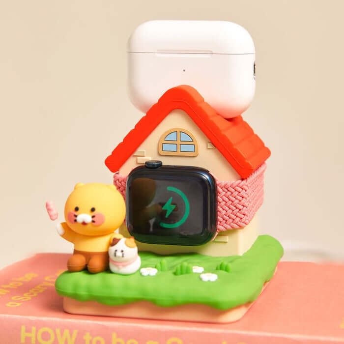 2-in-1 Apple Charging Dock - Chunsik by Kakao Friends - Available at allkpopmag. Price: $37.62.