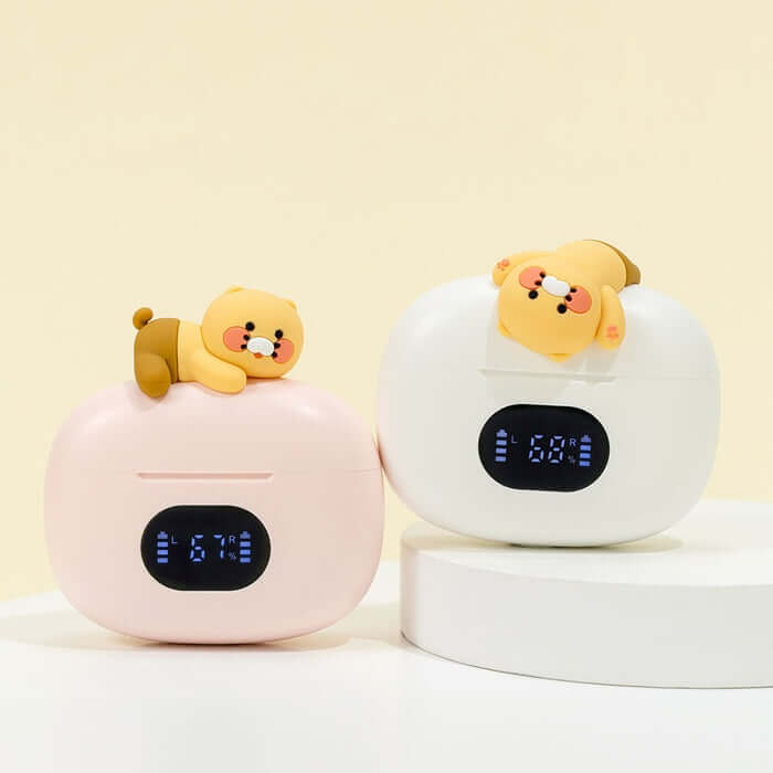 Kakao Friends TWS Chunsik Bluetooth Wireless Earbuds by Kakao Friends Tech Products - Available at allkpopmag. Price: $35.16.