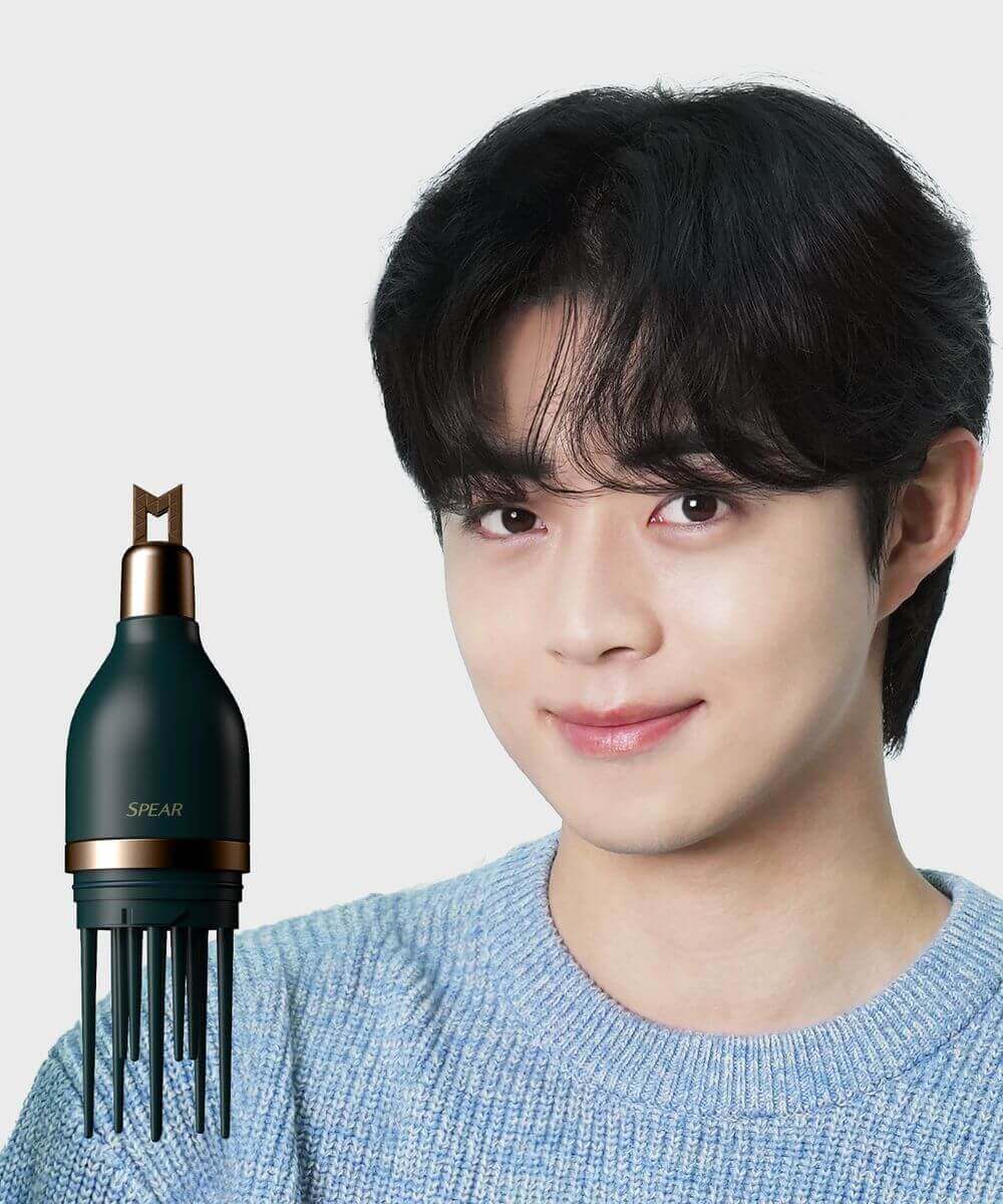 Spear Men's Hair Brush by FORBUTE - Available at allkpopmag. Price: $24.25.