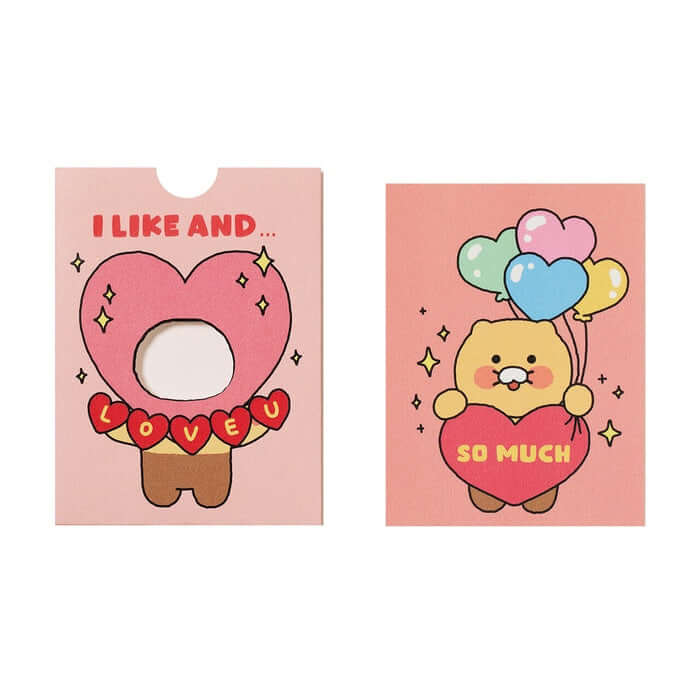 Costume Emotion Card (Love) - Chunsikyi by Kakao Friends - Available at allkpopmag. Price: $7.05.