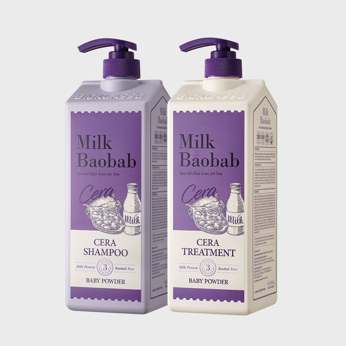 Sera Shampoo + Treatment 1200ml (Baby Powder) by Milk Baobab - Available at allkpopmag. Price: $52.91.