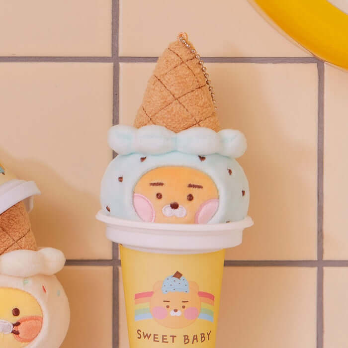 Sweet Baby Chocolate Bonbon Keyring Doll - Little Lion by Kakao Friends - Available at allkpopmag. Price: $16.46.