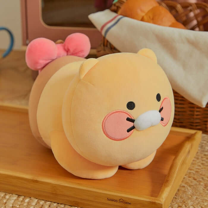 Ribbon Bread Pillow - Chunsikyi by Kakao Friends - Available at allkpopmag. Price: $27.04.